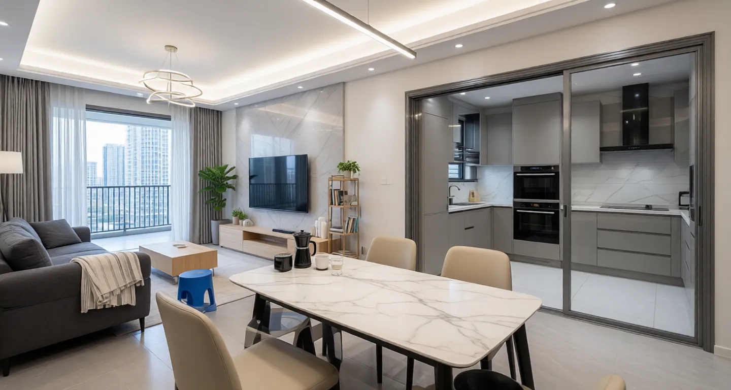 Sanya expat housing - Furnished apartment: Tianze Happiness Lane