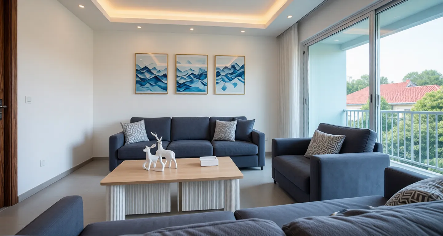 Sanya expat housing - Furnished apartment: Vanke Seaside Metropolis