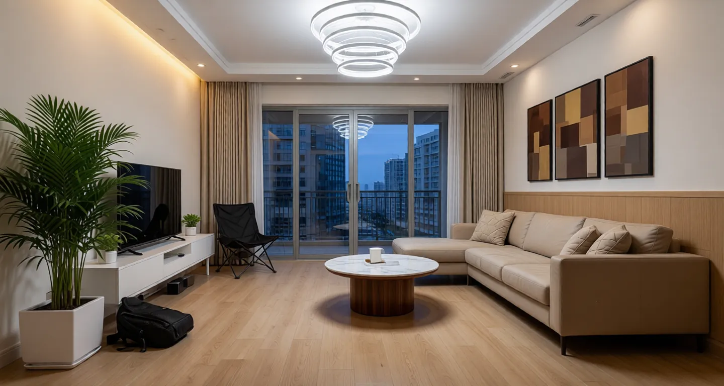 Sanya expat housing - Furnished apartment: Golden Crown Asia Village
