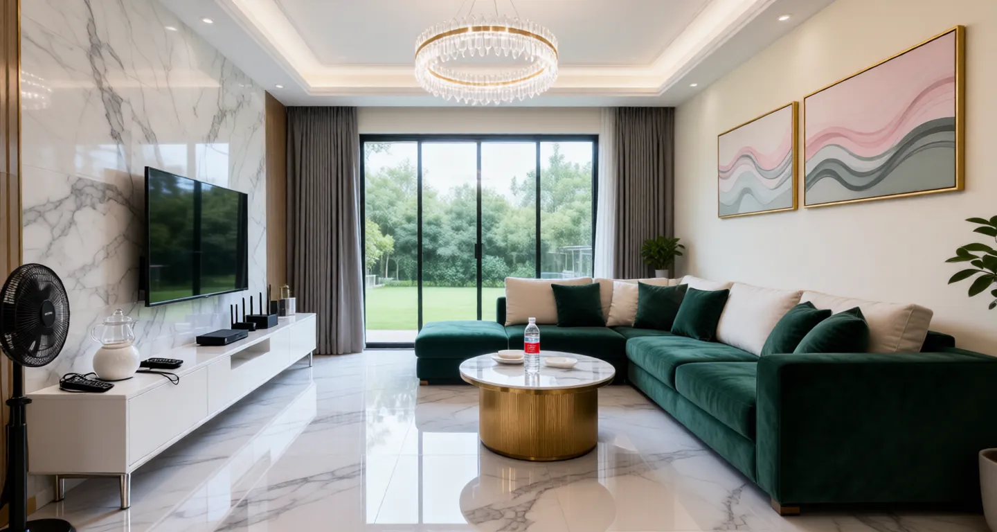 Room type: livingroom Apartment for rent in Sanya - Poly Greentown Yuefu - Photo 1