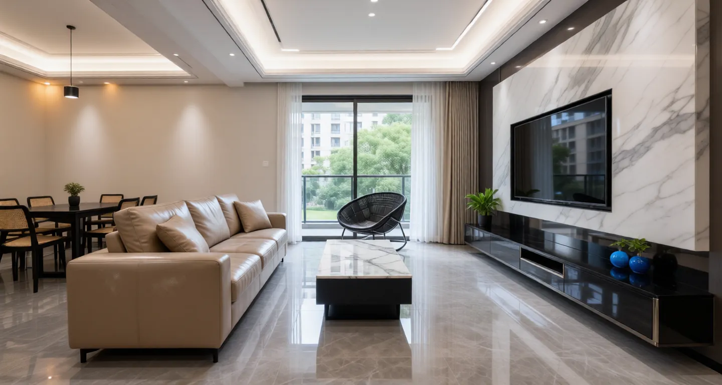 Sanya expat housing - Furnished apartment: Pioneer · White Jade Begonia