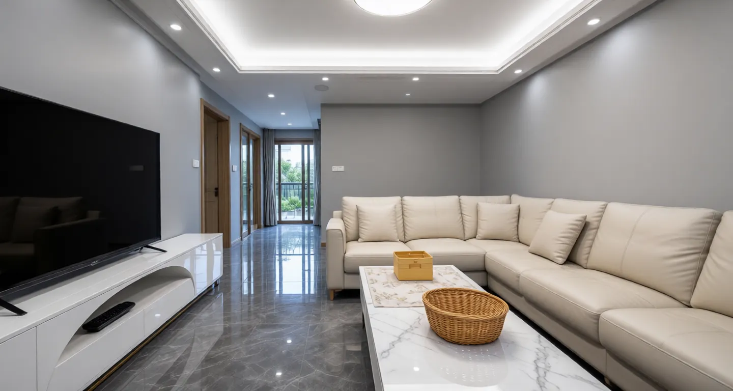 Room type: livingroom Apartment for rent in Sanya - Poly Greentown Yuefu - Photo 1