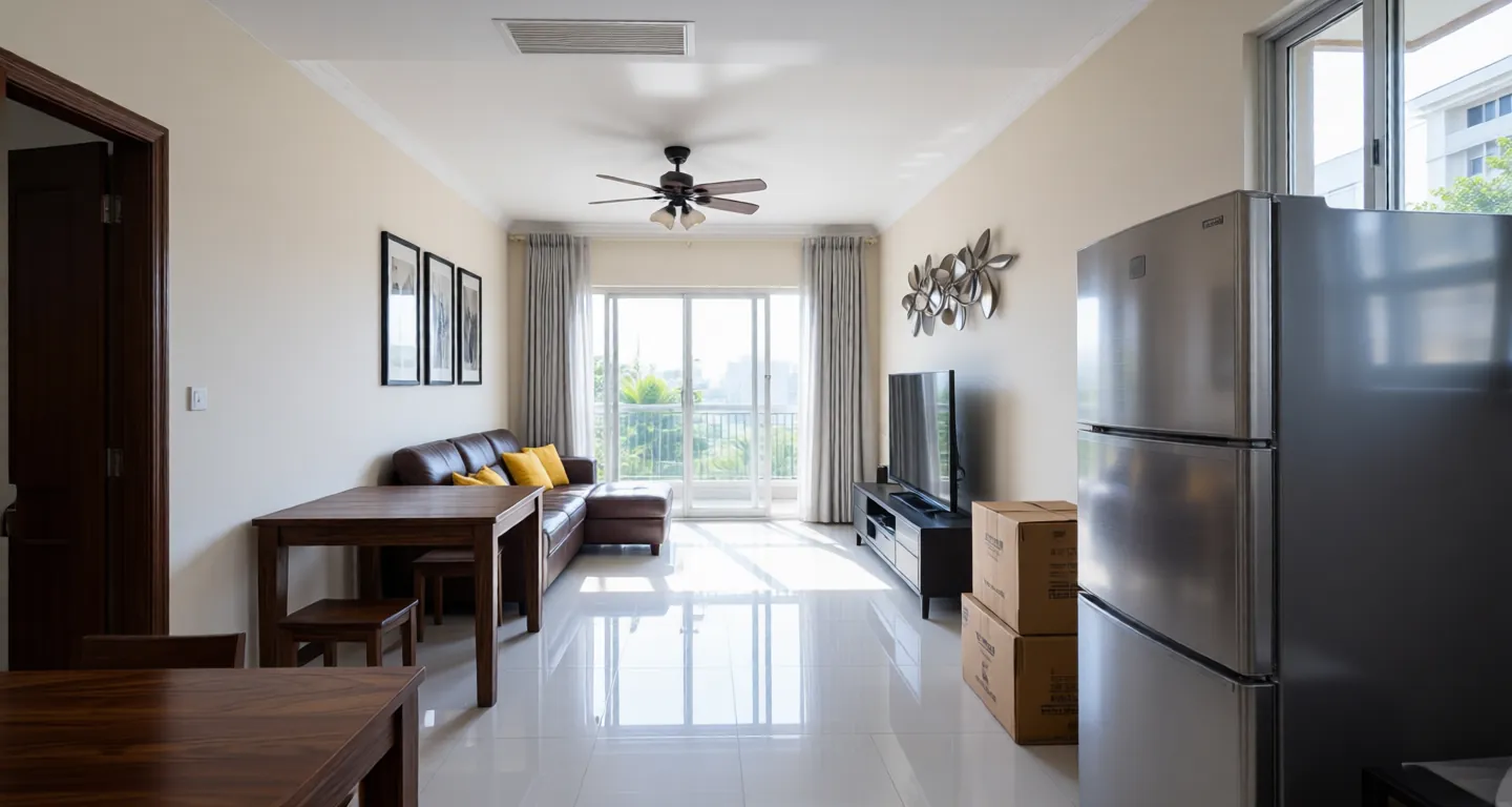 Sanya expat housing - Furnished apartment: Greenland · Yuelan Bay