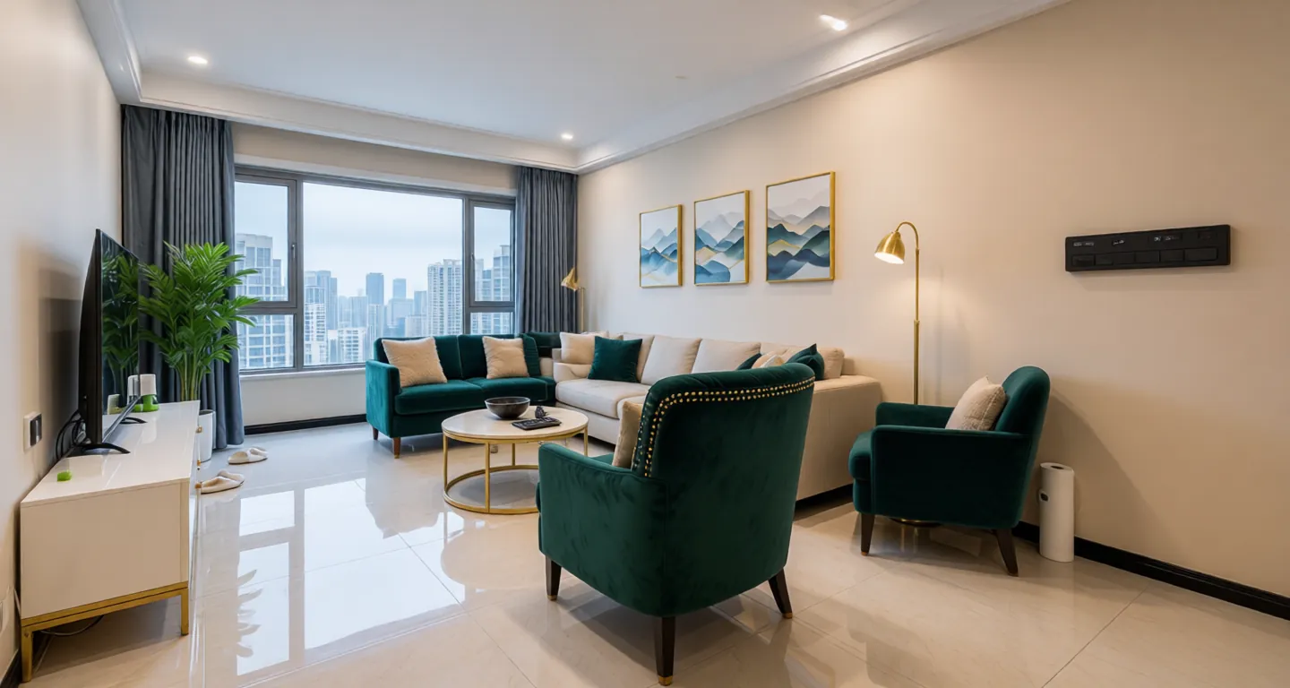 Sanya expat housing - Furnished apartment: Longtang Grand View