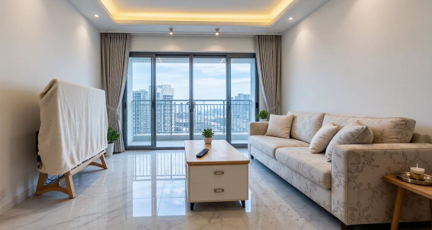Room type: livingroom Apartment for rent in Sanya - Rongcheng Sanya Bay Meili Phase V - Photo 1