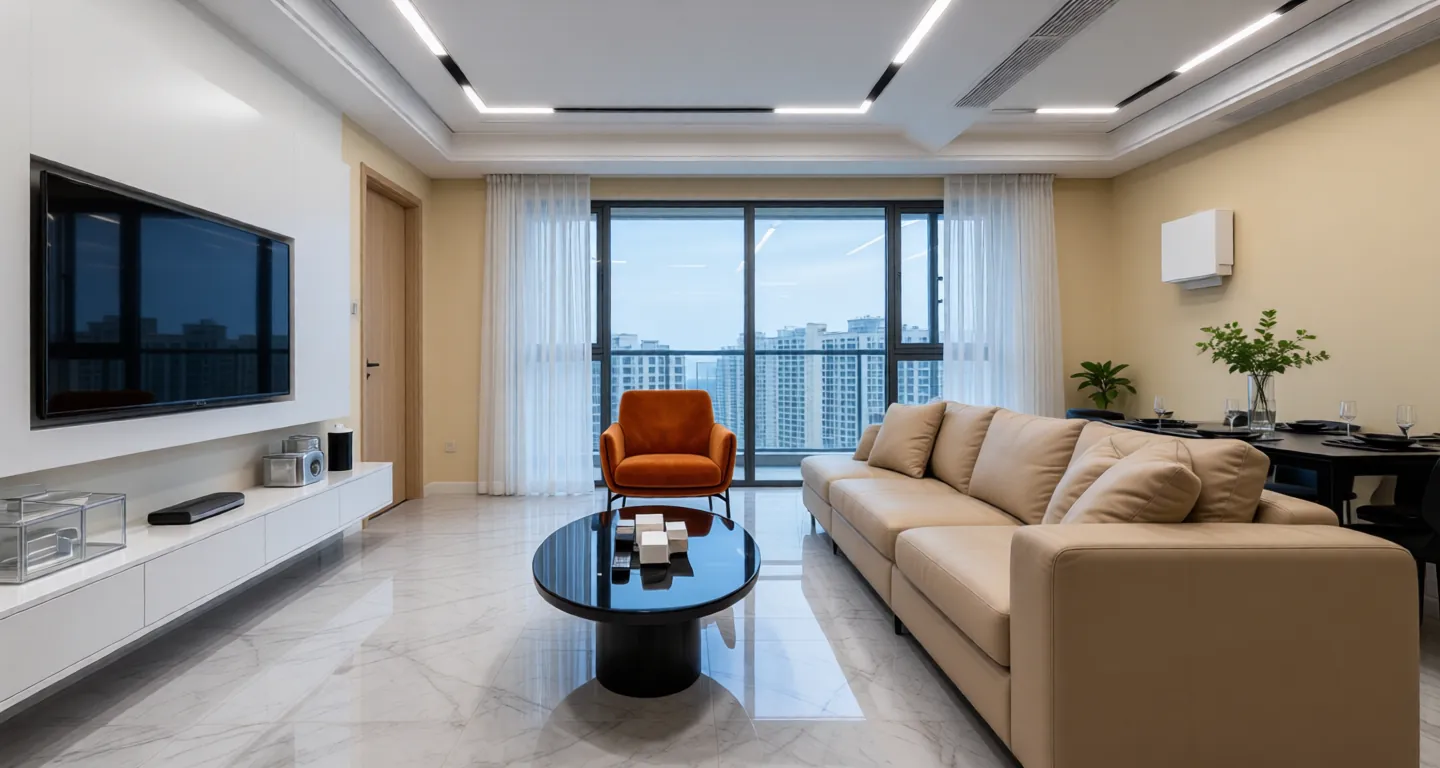 Sanya expat housing - Furnished apartment: Cuiping Phoenix Coast