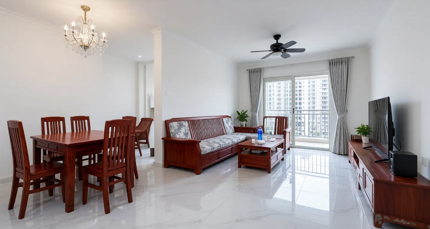 Sanya expat housing - Furnished apartment: Zhouda Dongfang Bahamas, which translates to "Zhouda Oriental Bahamas".