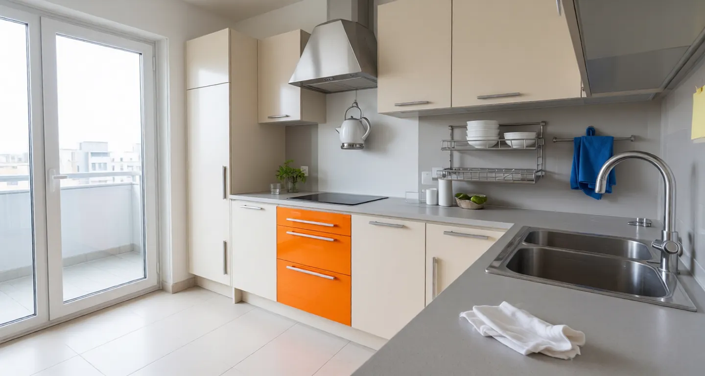 Room type: kitchen Apartment for rent in Sanya - Blue Sea Mansion Estate - Photo 1