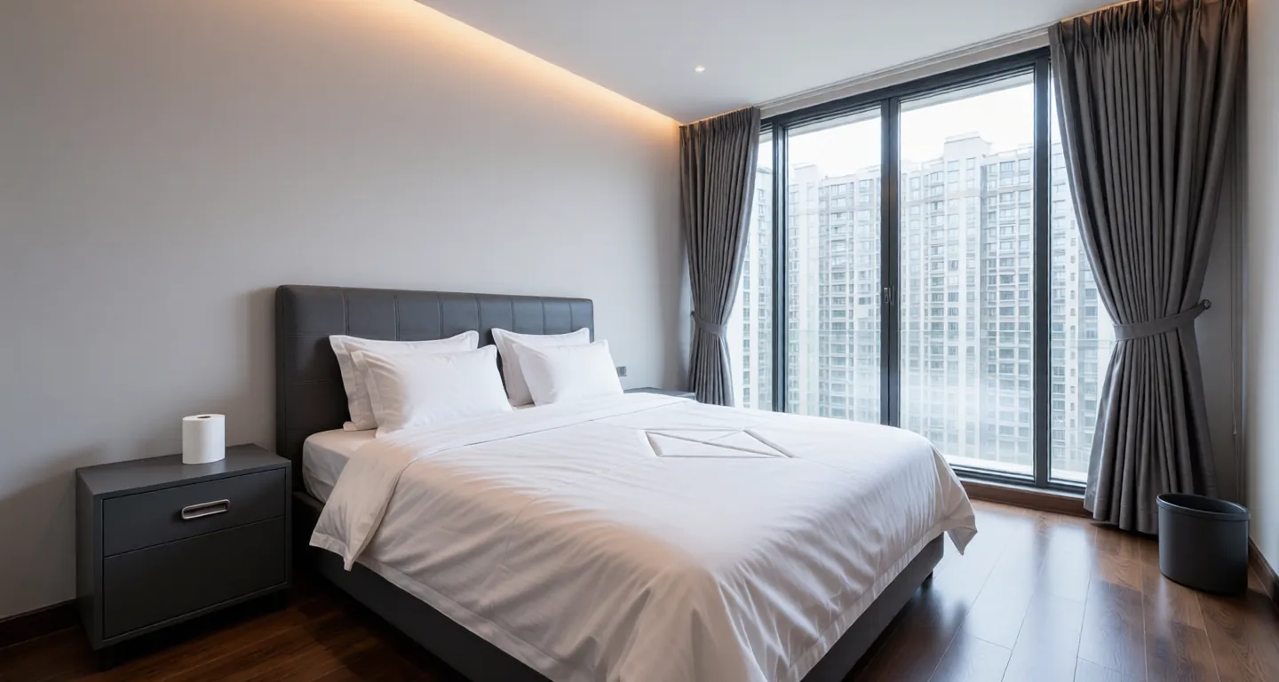 Room type: bedroom Apartment for rent in Sanya - Vanke Seaside Metropolis - Photo 1