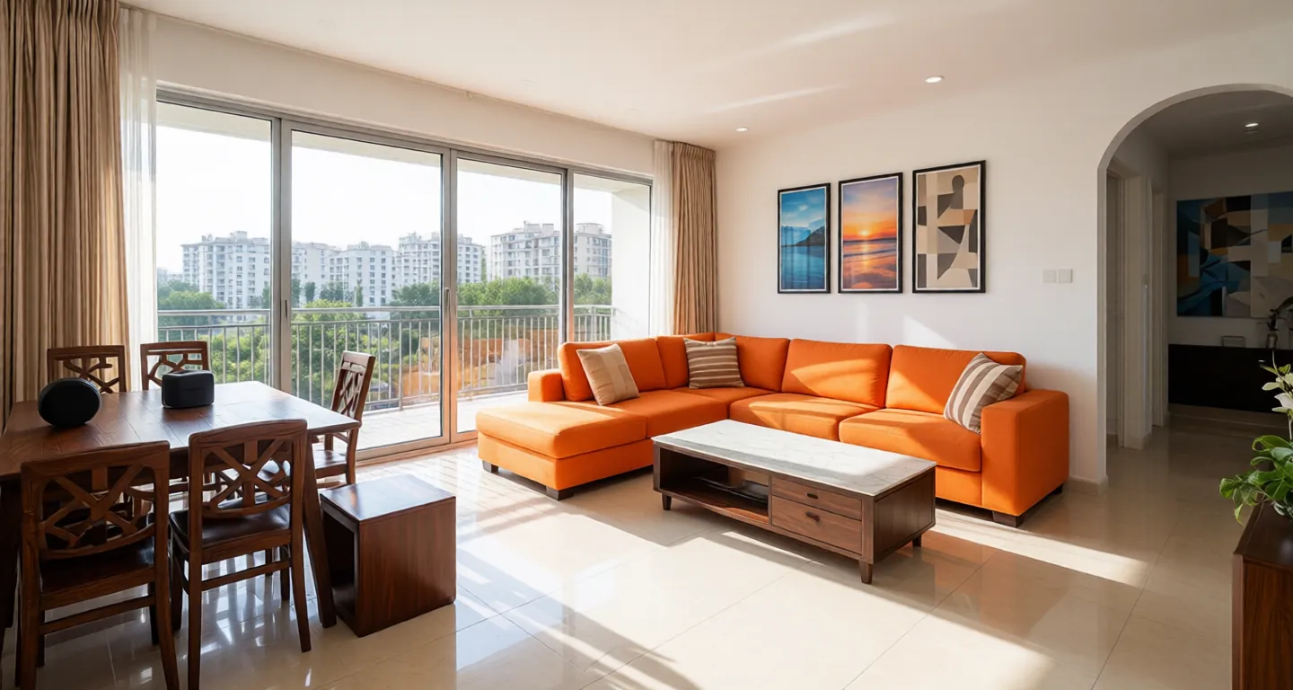 Room type: livingroom Apartment for rent in Sanya - Shuangda Shanhu Bay - Photo 1