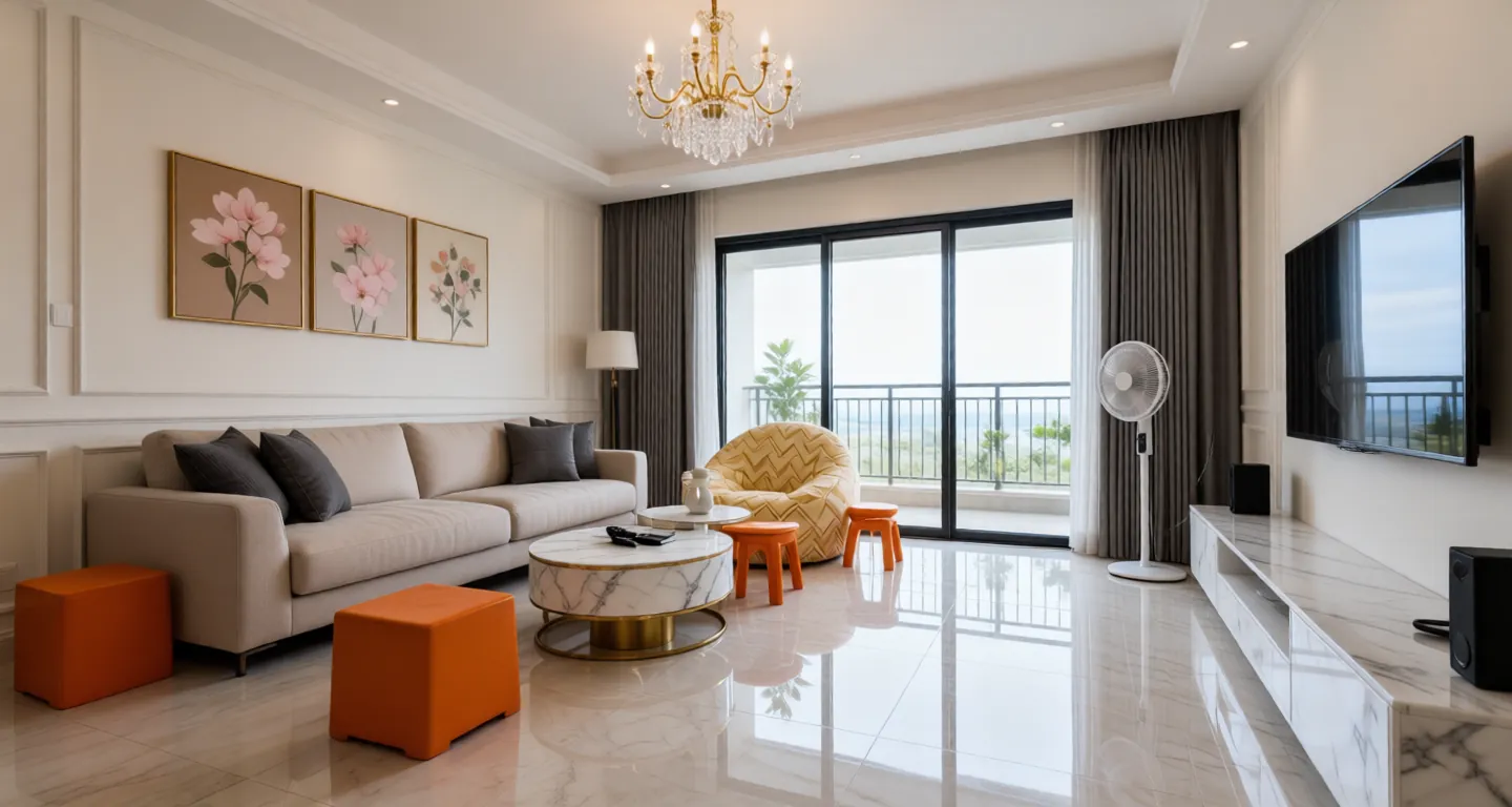 Sanya expat housing - Furnished apartment: Sanya Evergrande Royal Mansion