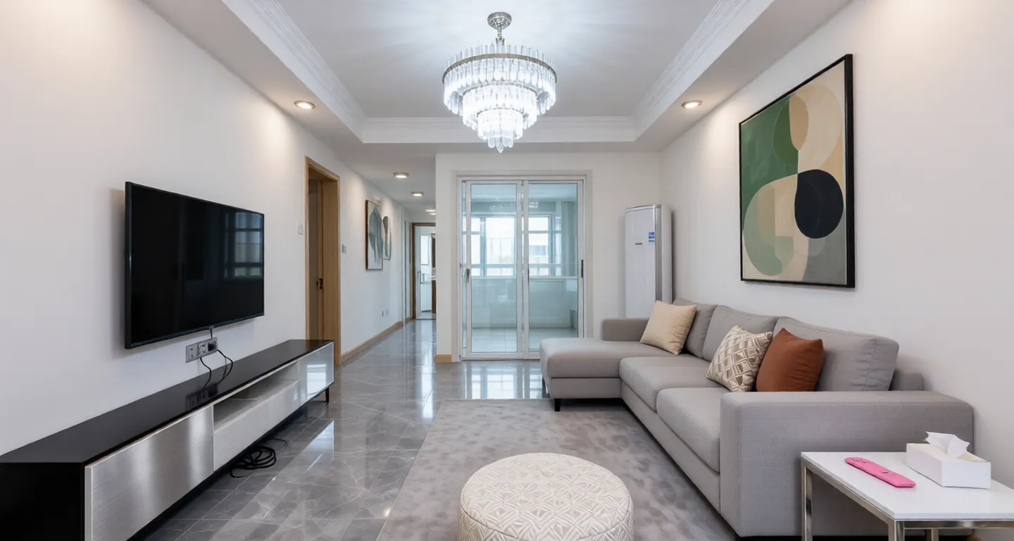 Sanya expat housing - Furnished apartment: Poly Greentown Yuefu