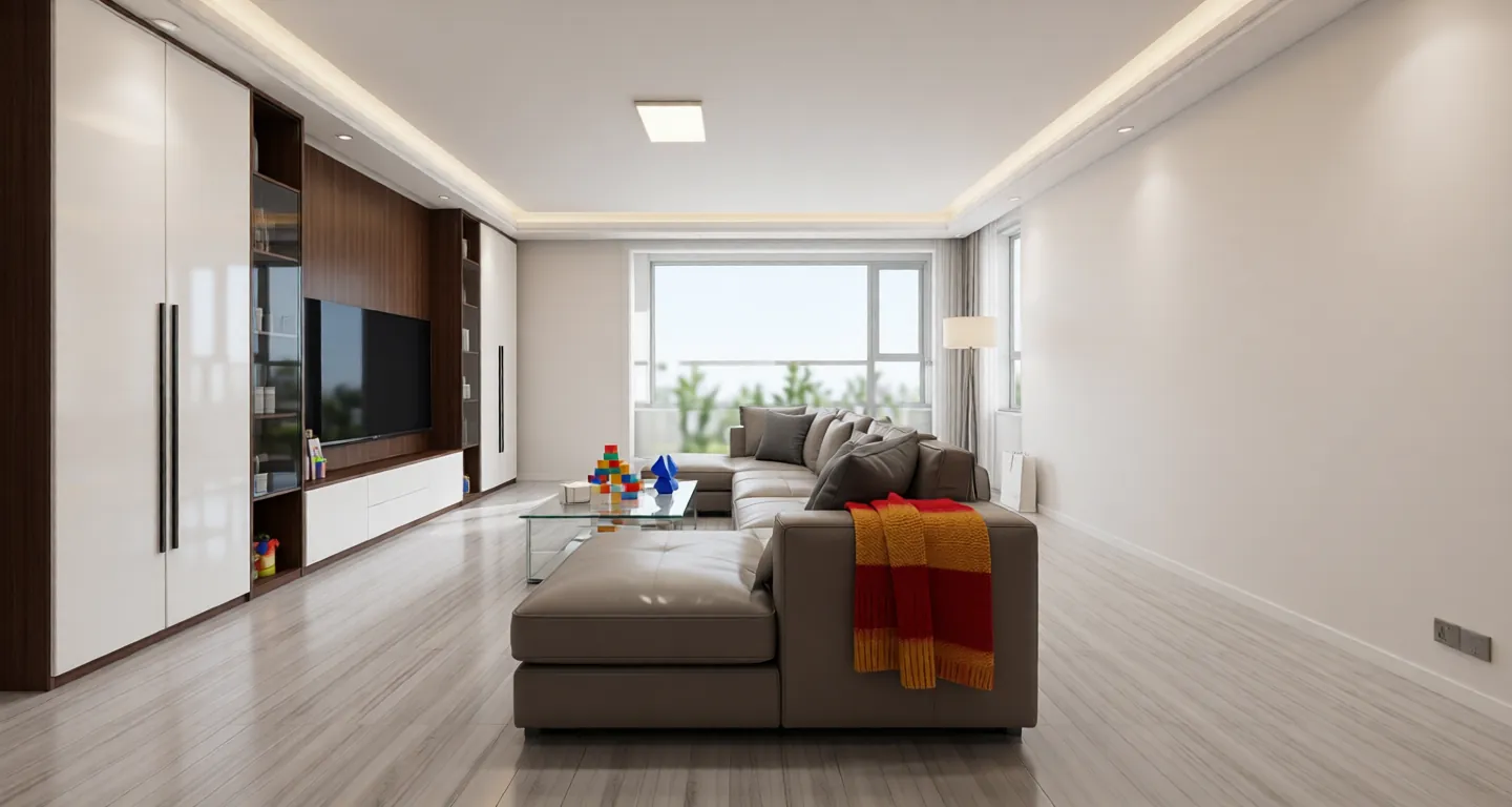 Sanya expat housing - Furnished apartment: Vanke Lakeside Resort Park Phase II