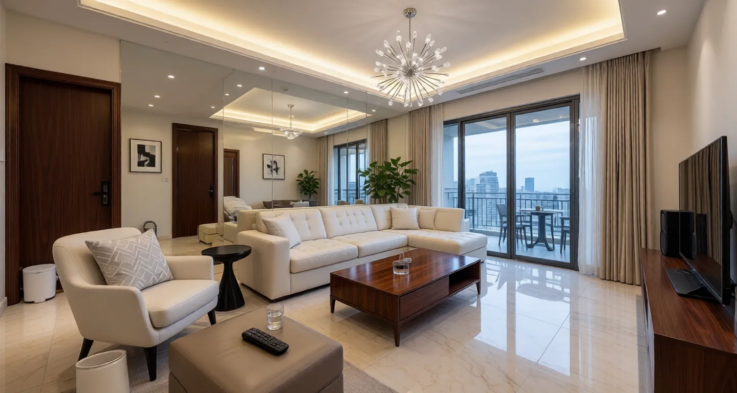Sanya expat housing - Furnished apartment: Future Water World