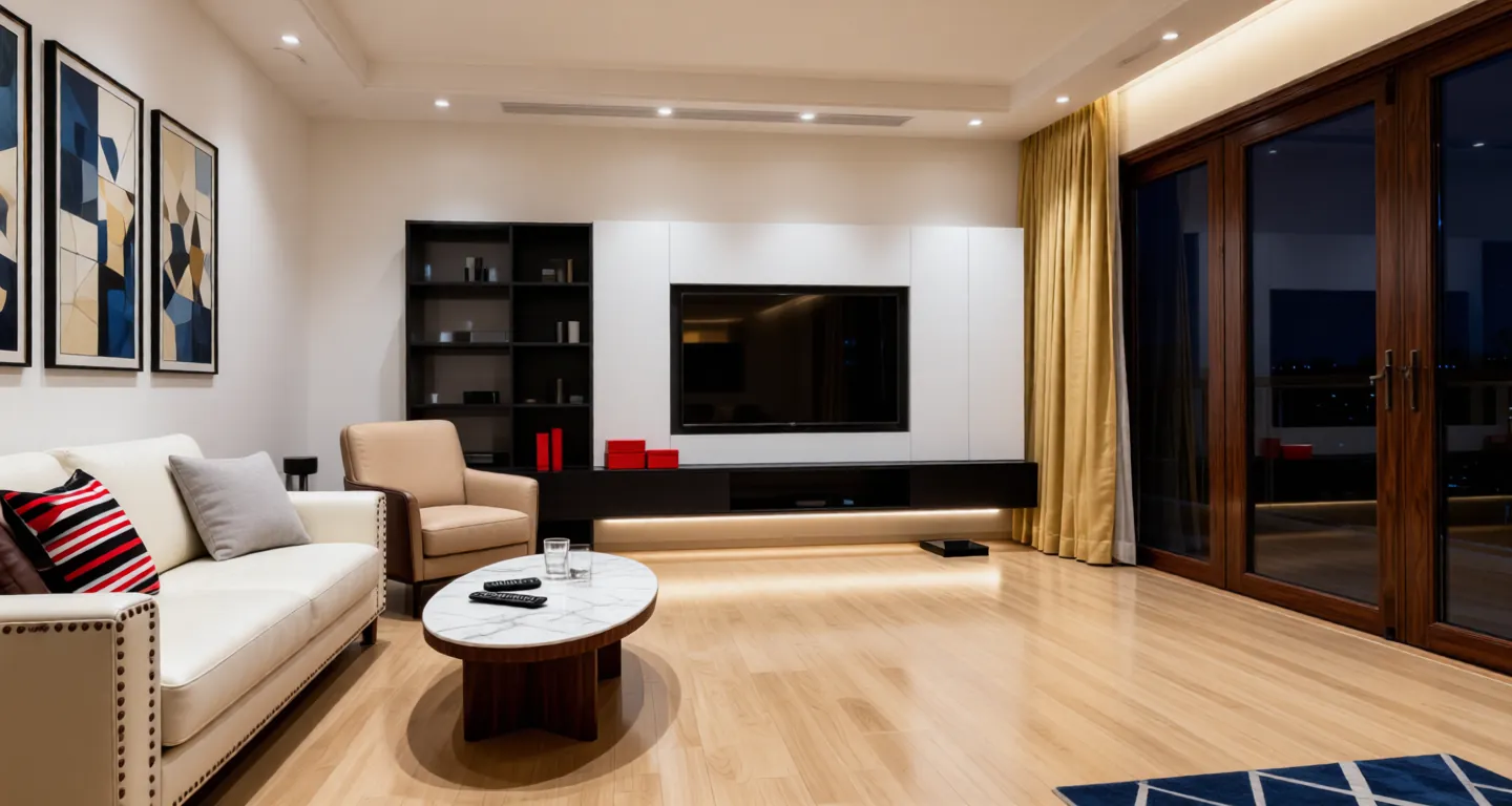 Sanya expat housing - Furnished apartment: Vanke Lakeside Resort Park Phase II