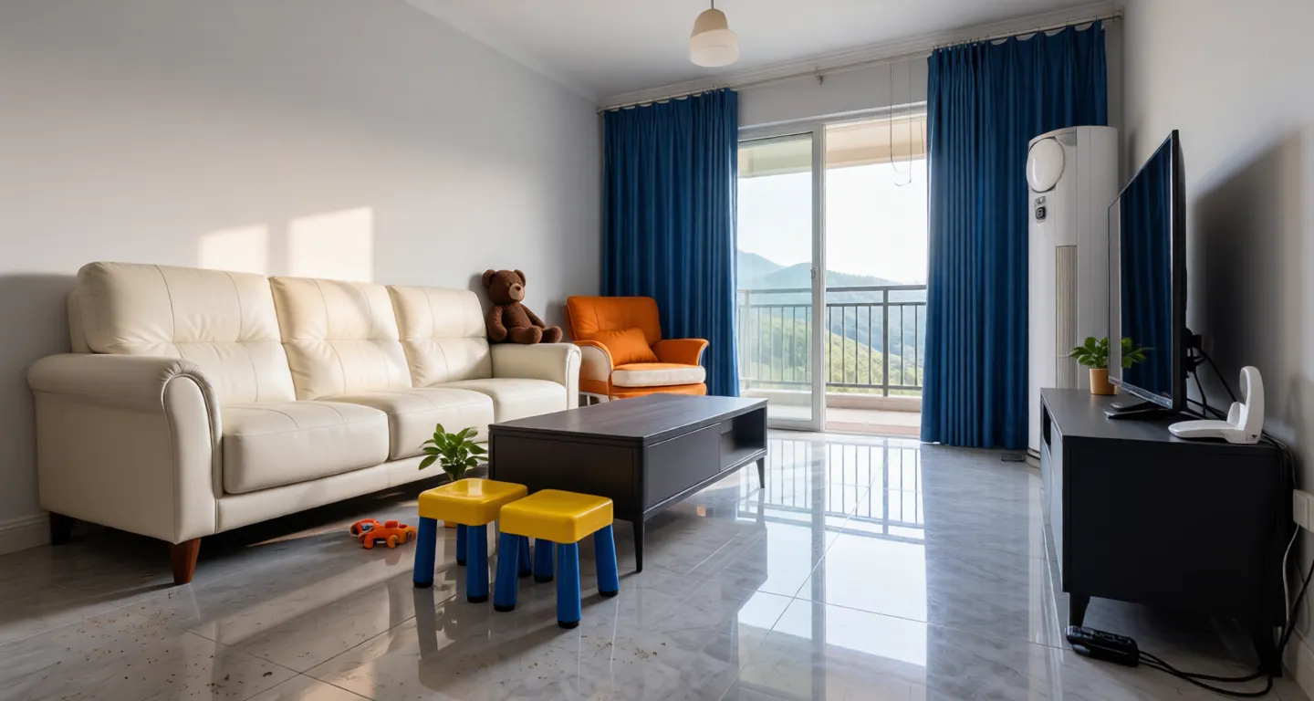 Sanya expat housing - Furnished apartment: Vanke Lakeside Resort Park Phase III