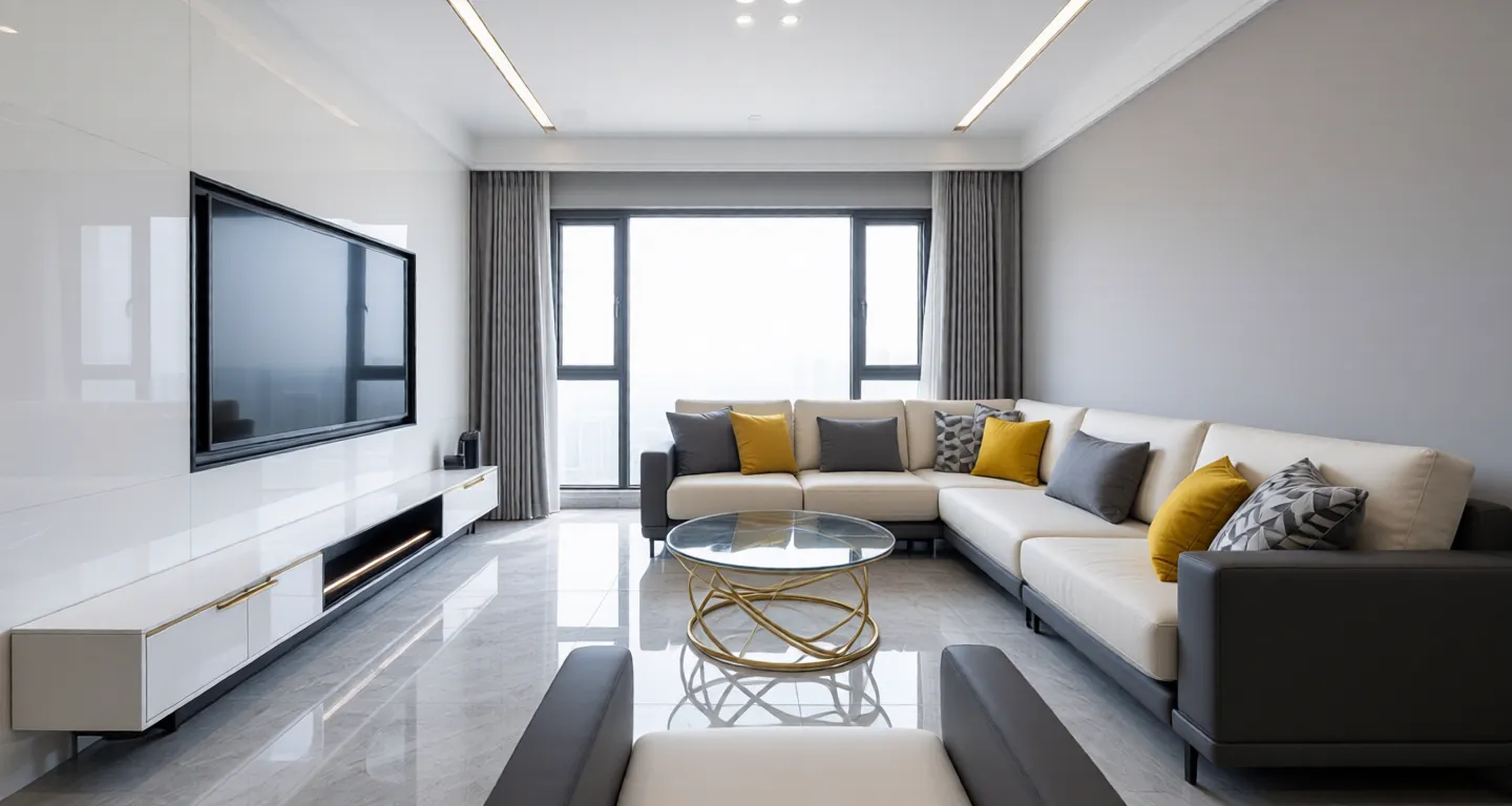 Room type: livingroom Apartment for rent in Sanya - Poly Greentown Yuefu - Photo 1