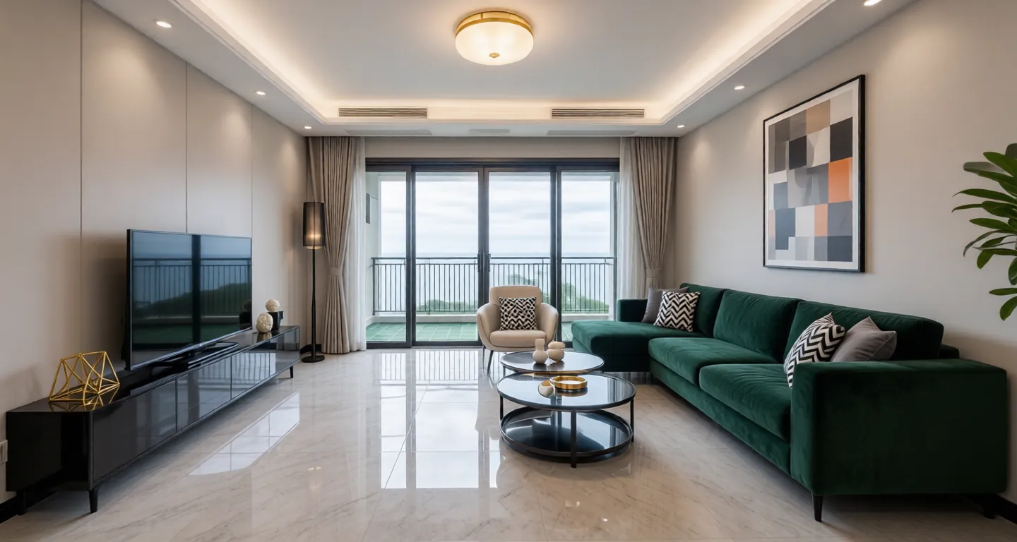 Room type: livingroom Apartment for rent in Sanya - Hongzhou Tianxi - Photo 1