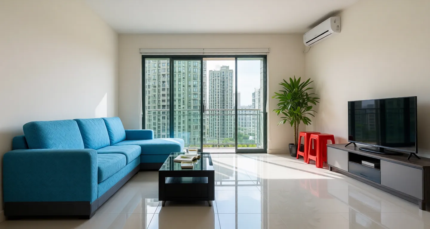 Sanya expat housing - Furnished apartment: Hongzhou Times Coast