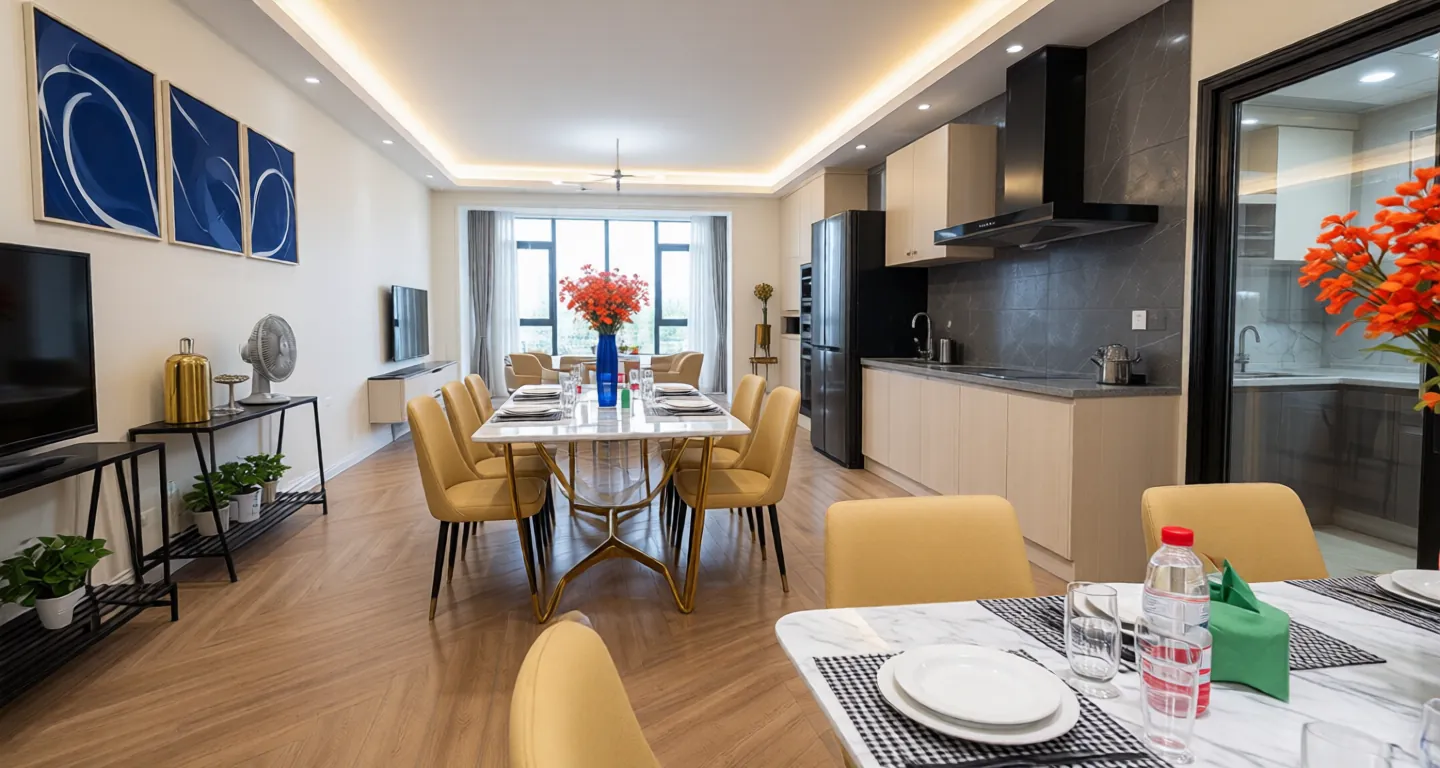Sanya expat housing - Furnished apartment: Vanke Lakeside Resort Park Phase II