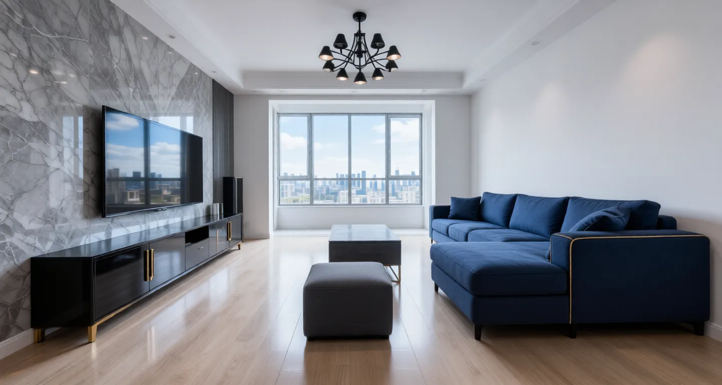 Sanya expat housing - Furnished apartment: National Coast · Poly Fortune Center