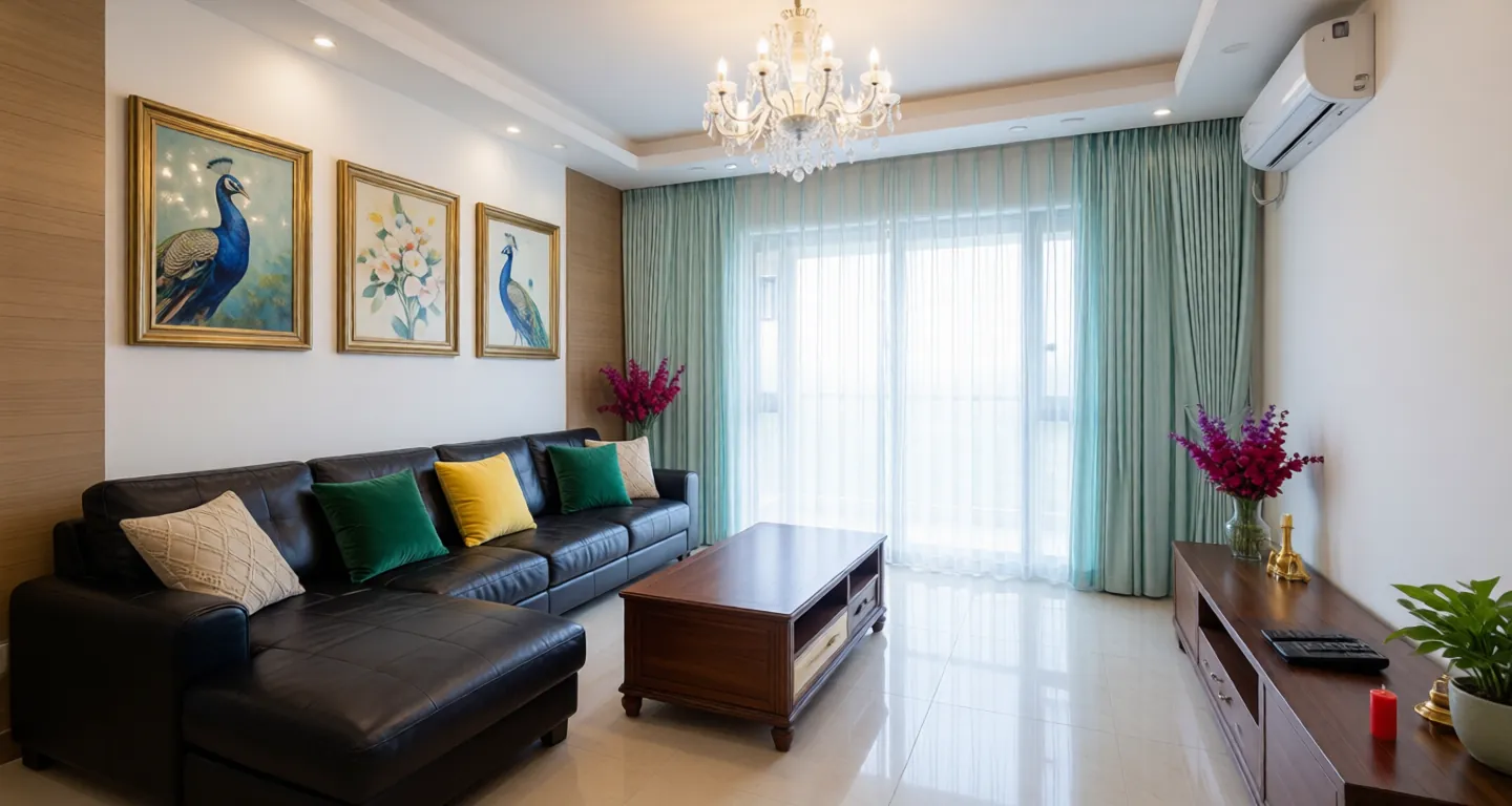 Sanya expat housing - Furnished apartment: Rongcheng Sanya Bay Meili Phase 5