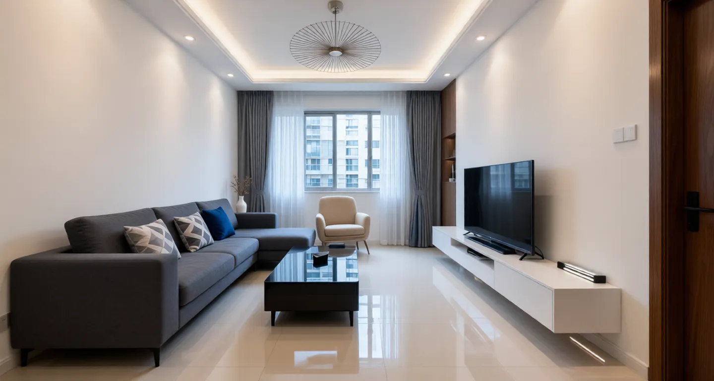 Room type: livingroom Apartment for rent in Sanya - National Coast · Poly Haitang Bay - Photo 1