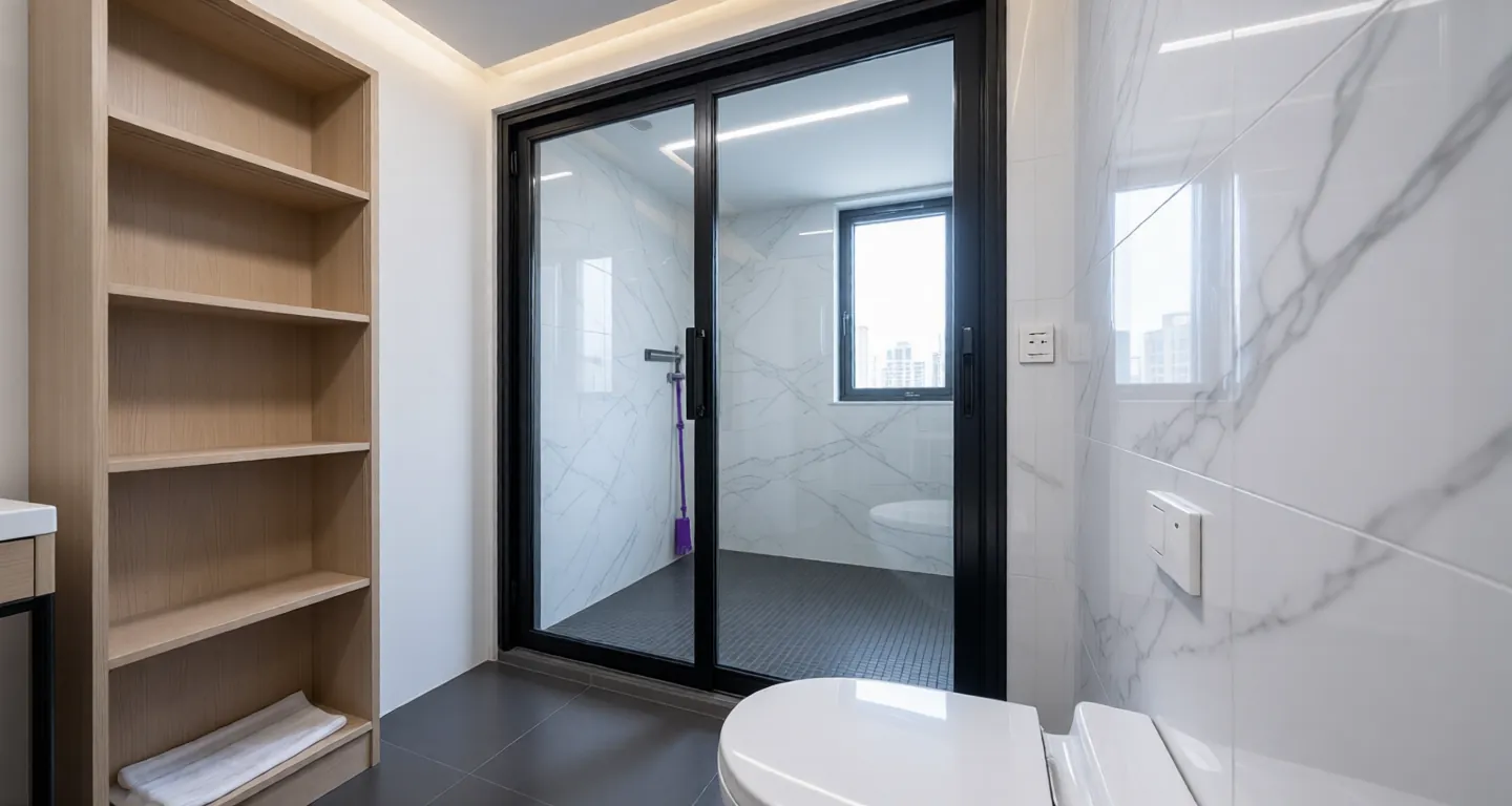 Room type: bathroom Apartment for rent in Shanghai - Yulan Community - Photo 1