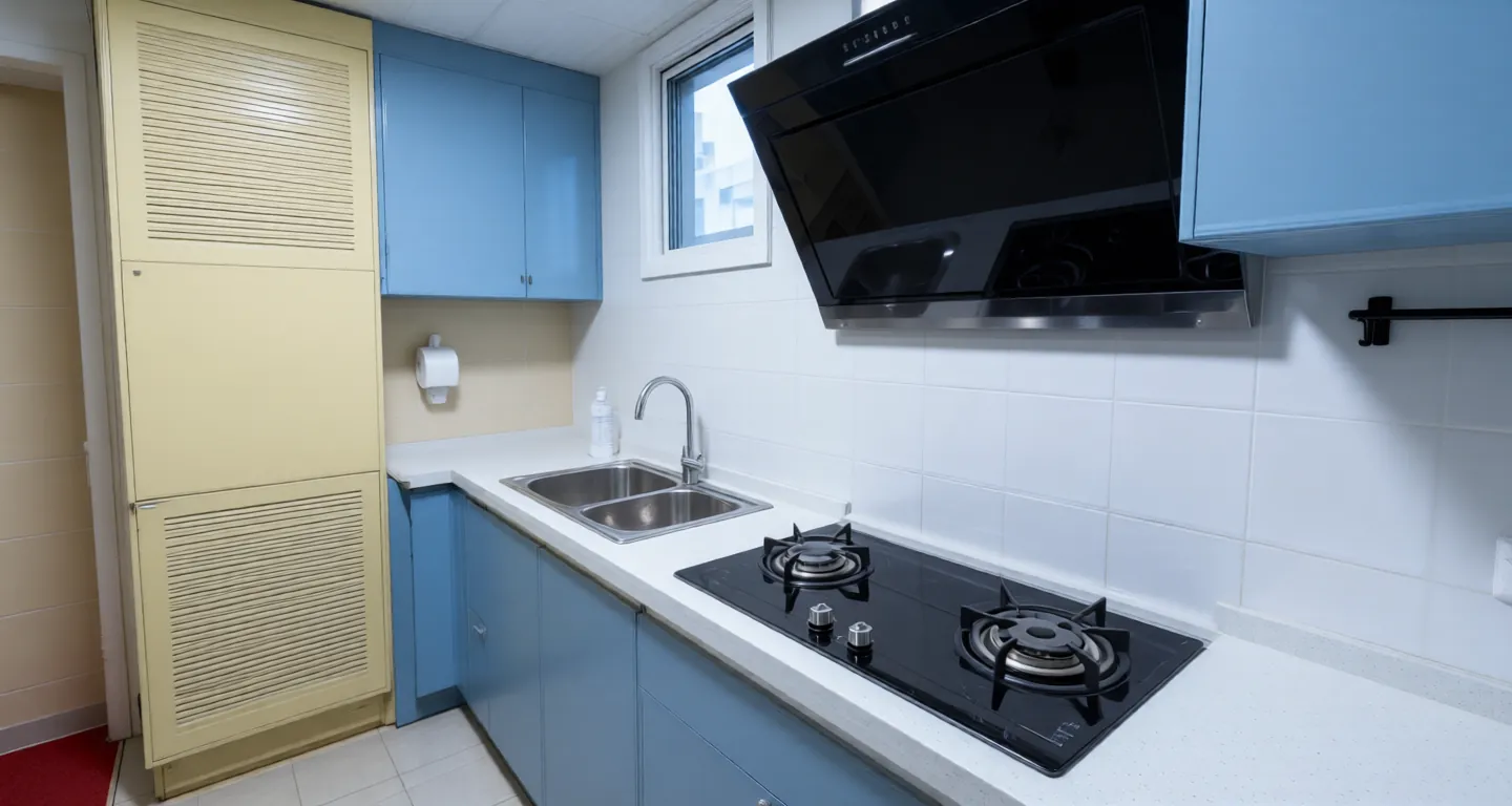 Room type: kitchen Apartment for rent in Shanghai - No. 164 Xitanjiadu Road - Photo 1