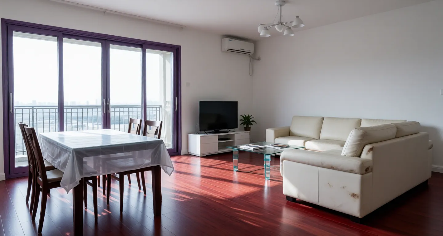 Room type: livingroom Apartment for rent in Shanghai - COSCO Two Bay City - Photo 1