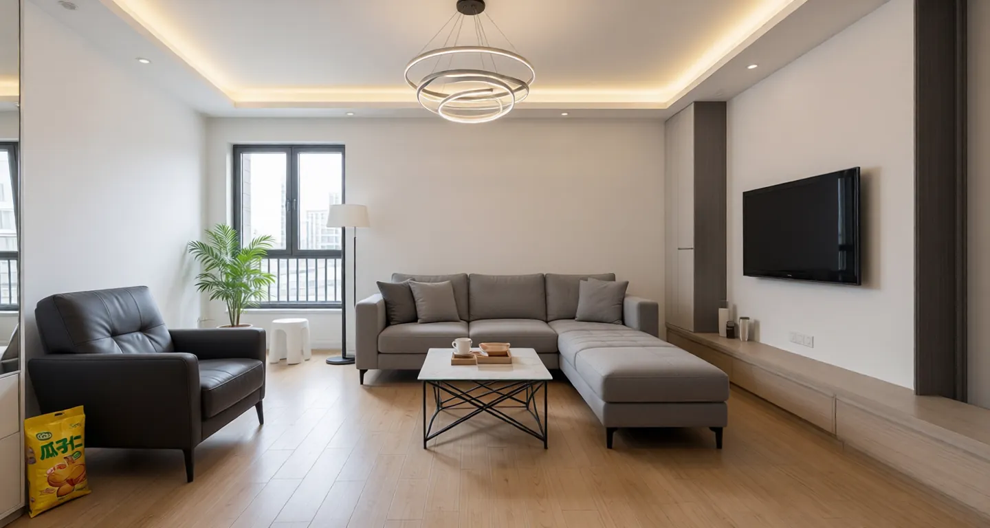 Room type: livingroom Apartment for rent in Shanghai - Oasis Garden - Photo 1