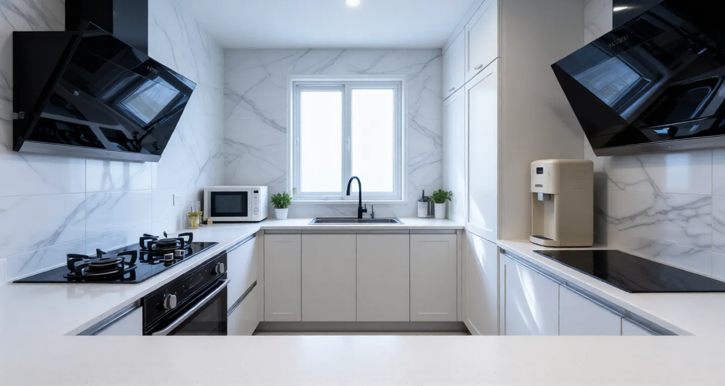 Shanghai expat housing - Furnished apartment: Hengfeng Building (Jing'an)