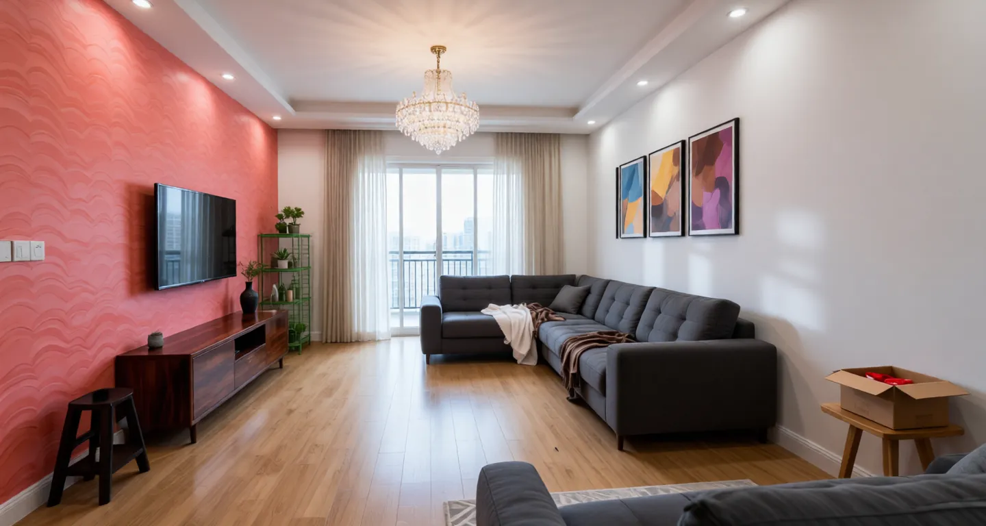 Room type: livingroom Apartment for rent in Shanghai - Picasso Town Phase I (Residential) - Photo 1