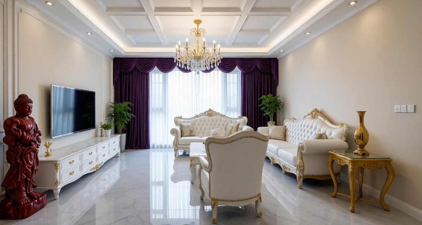 Shanghai expat housing - Furnished apartment: Golden Land Sky Palace