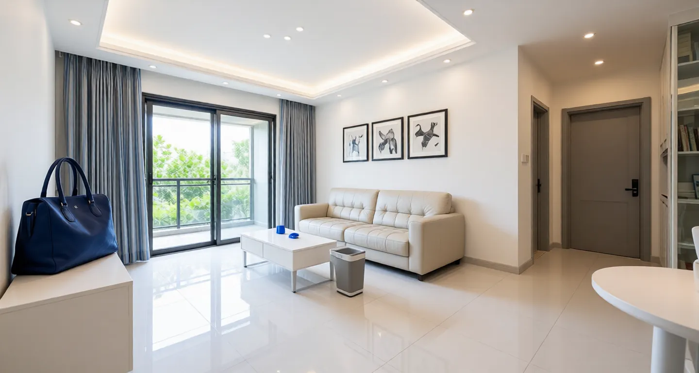 Room type: livingroom Apartment for rent in Shanghai - Yisheng Imperial Center Phase 1 - Photo 1