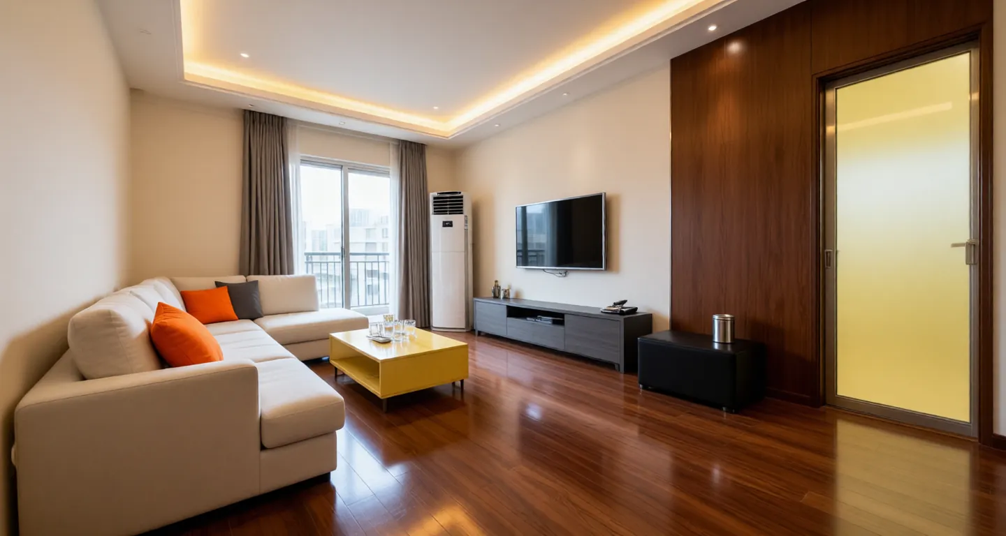 Room type: livingroom Apartment for rent in Shanghai - Parkview Court - Photo 1