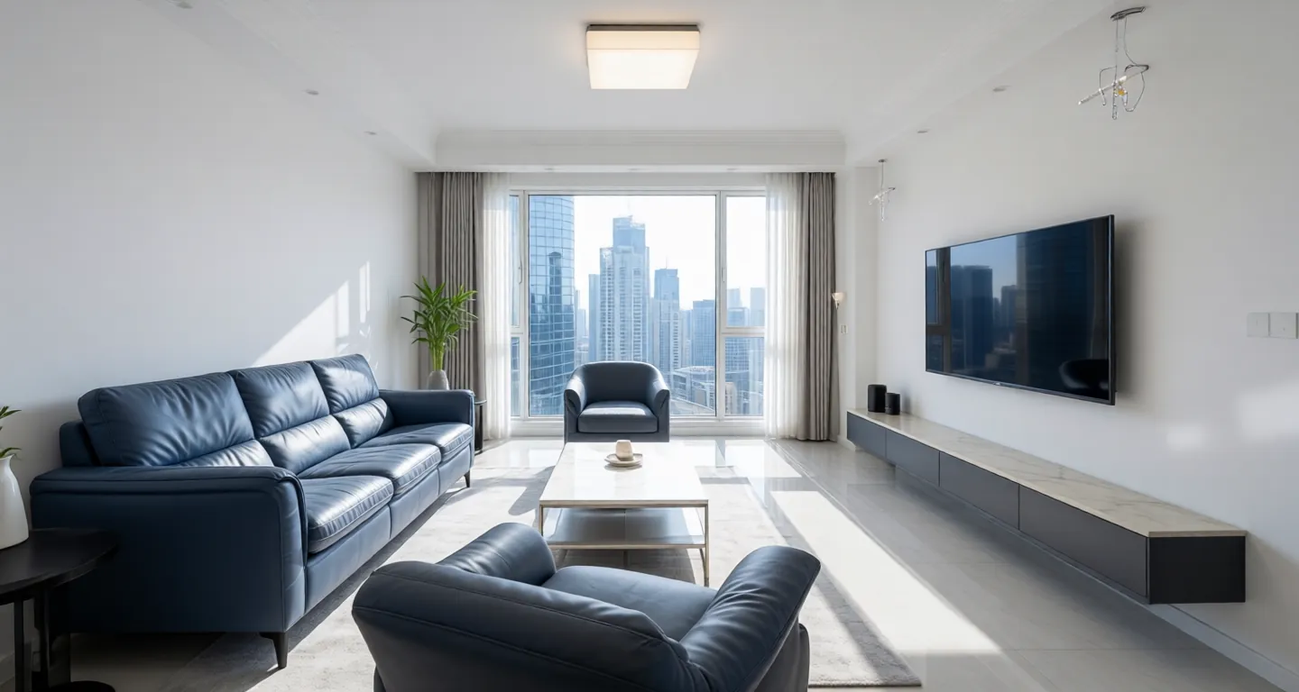 Room type: livingroom Apartment for rent in Shenyang - Poly Dajiang Bay City - Photo 1