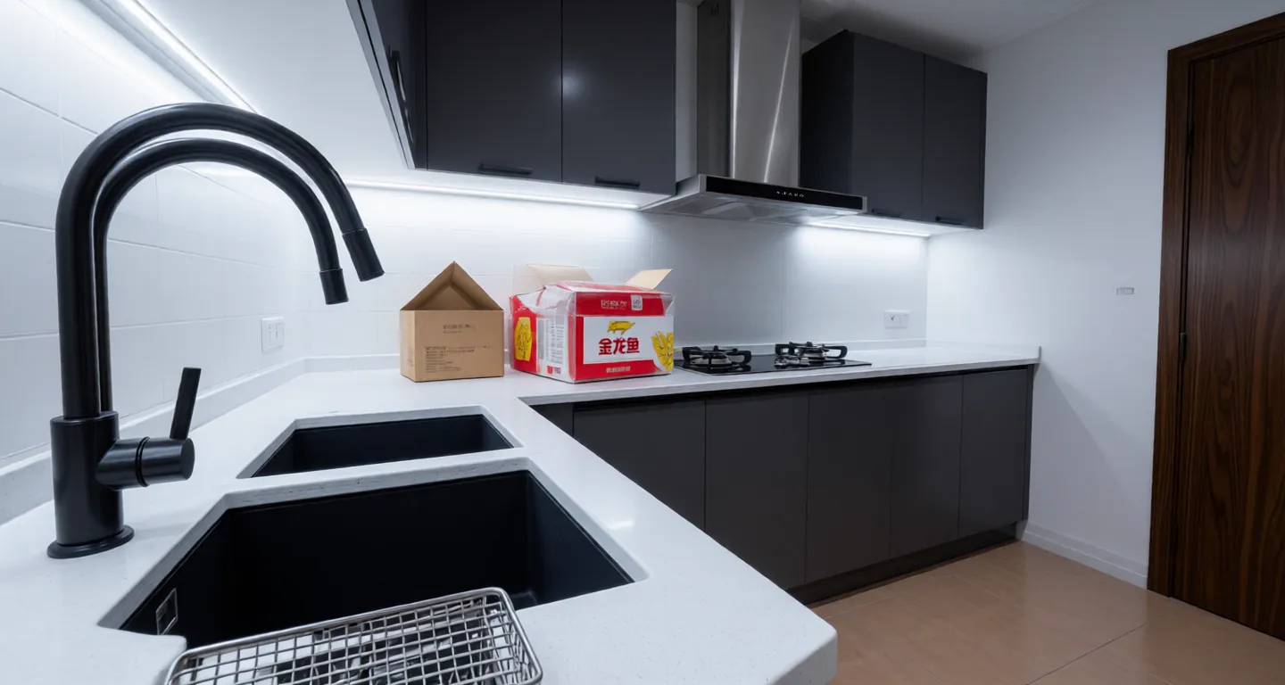 Room type: kitchen Apartment for rent in Shenyang - Precious Time SOHO Apartments - Photo 1