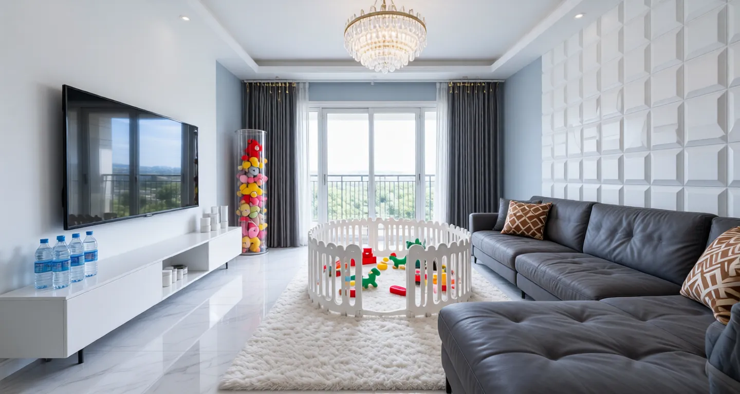 Room type: livingroom Apartment for rent in Shenyang - Poly Champagne International - Photo 1