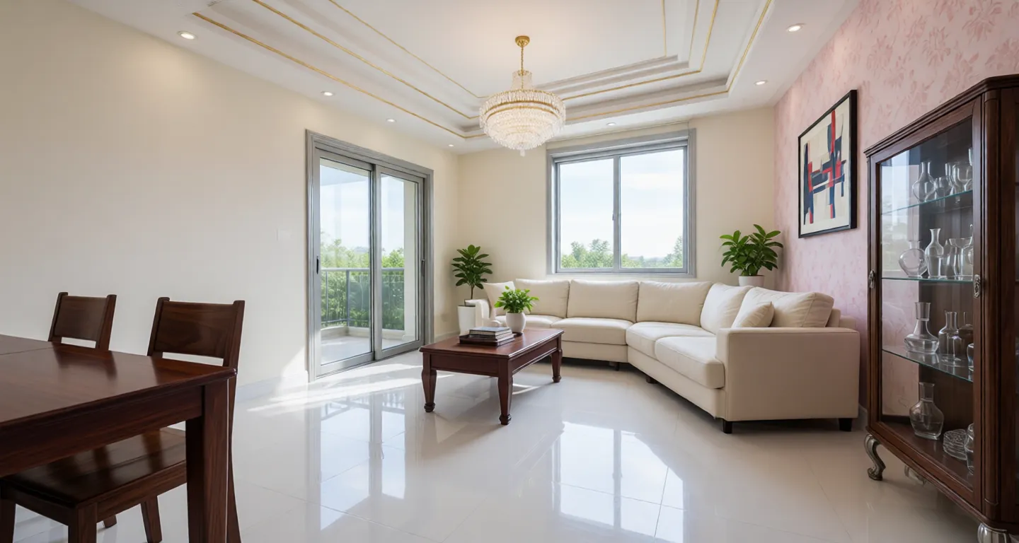 Room type: livingroom Apartment for rent in Shenyang - Huafa Shoufu - Photo 1