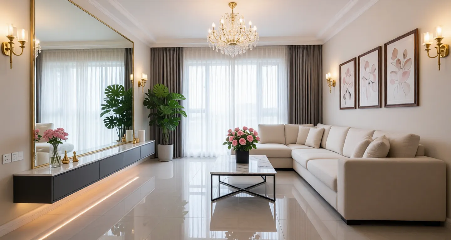 Room type: livingroom Apartment for rent in Shenyang - Evergrande Central Plaza Phase 6 - Photo 1