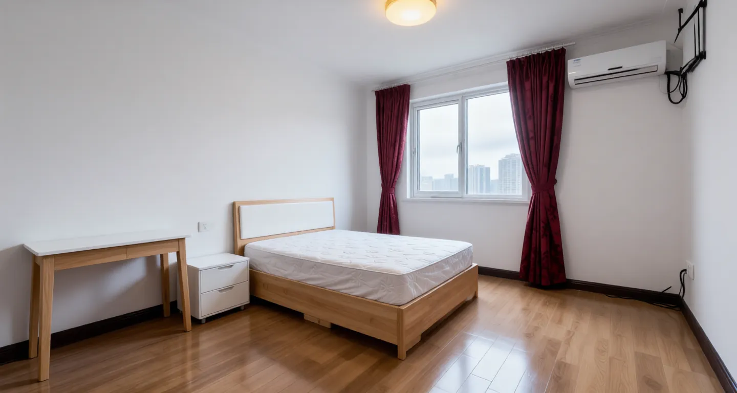 Room type: bedroom Apartment for rent in Shenyang - Celebrity Impression Phase III - Photo 1