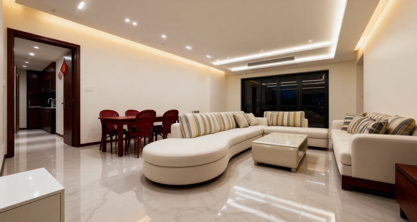 Room type: livingroom Apartment for rent in Shenyang - Vanke Four Seasons Flower City - Photo 1