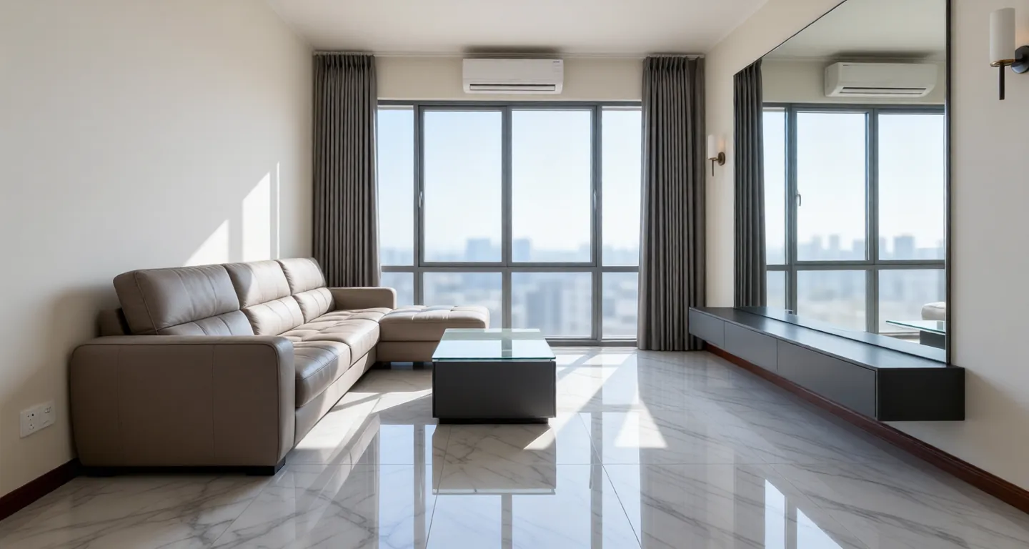 Room type: livingroom Apartment for rent in Shenyang - Peninsula Skyline - Photo 1