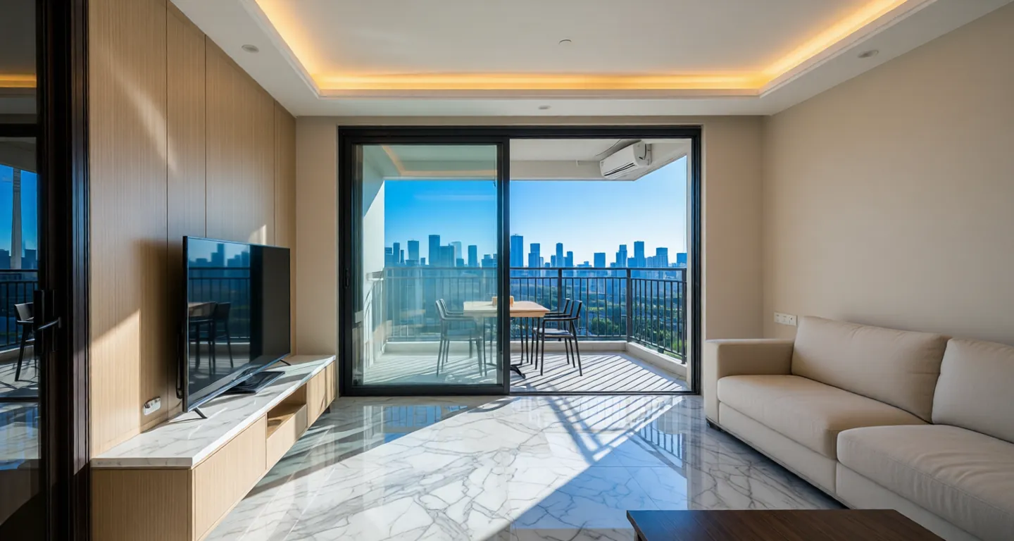 Room type: livingroom Apartment for rent in Shenzhen - Fucheng·Qianhai New Era - Photo 1