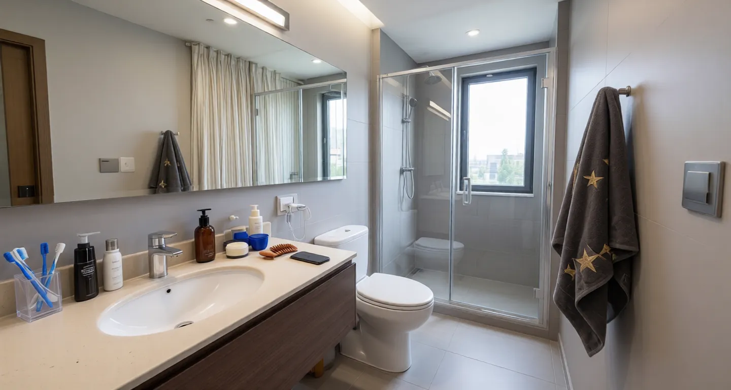 Room type: bathroom Apartment for rent in Shenzhen - Fantasia·CIFI·Good Times - Photo 1