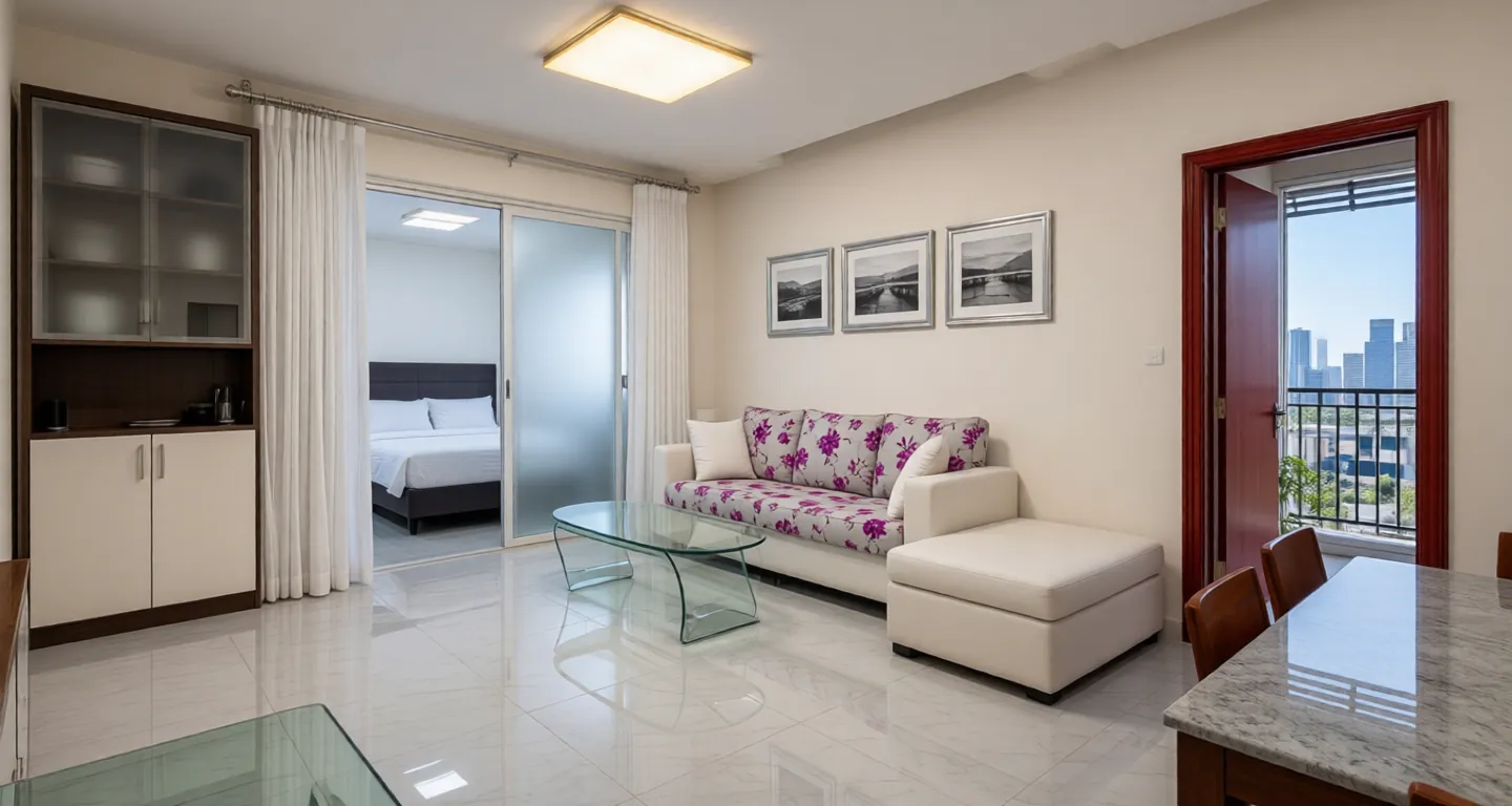 Room type: livingroom Apartment for rent in Shenzhen - Bright One - Photo 1