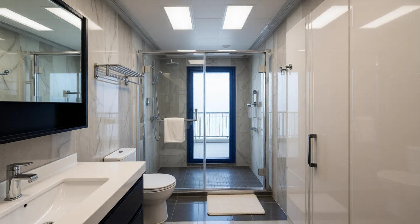 Room type: bathroom Apartment for rent in Shenzhen - Sunny Rain Home - Photo 1