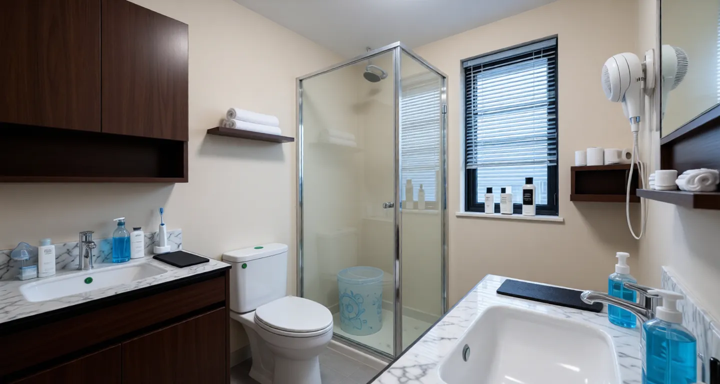 Room type: bathroom Apartment for rent in Shenzhen - Yian Central City Phase V - Photo 1