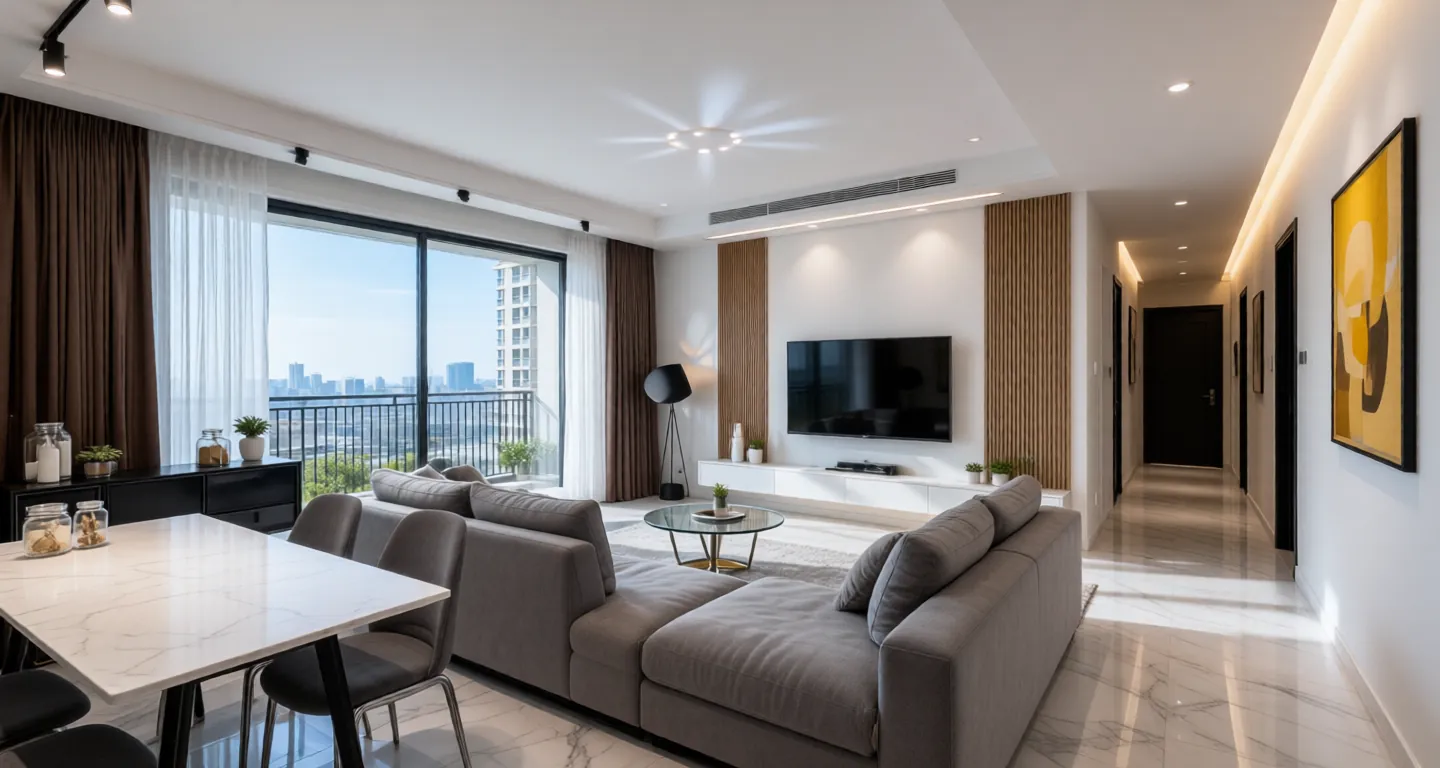 Room type: livingroom Apartment for rent in Shenzhen - Shenzhen Metro Yueshanjing Garden - Photo 1